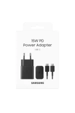 Samsung 15W Travel Adapter with Cable, Black - Image 2