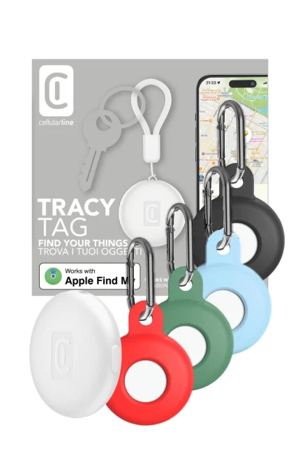 AirTag, Nova & Tracy SoftTouch Case by NovaNL