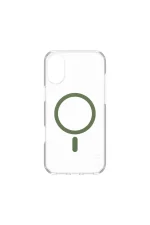 Apple iPhone 16 Plus Urban Combat Case Transparent w. Green MagSafe CARE by PanzerGlass® - Image 4