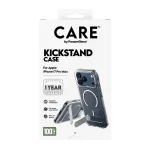 Apple iPhone 17 Pro Max Case Transparent w. Kickstand & MagSafe CARE by PanzerGlass®