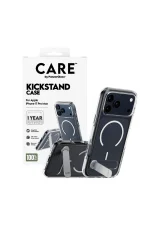 Apple iPhone 17 Pro Max caurspīdīgs vāciņš ar atbalsta kājiņu (Kickstand) un MagSafe CARE by PanzerGlass® - Image 9