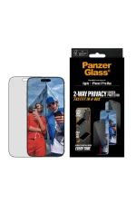 Apple iPhone 17 Pro Max Ultra-Wide Fit w. FastFit In-a-Box system Privacy Screen Protector Panzer Glass - Image 3