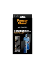 Apple iPhone 16 & 17 Pro Ultra-Wide Fit ar FastFit In-a-Box sistēmu privātuma ekrāna aizsargs Panzer Glass