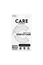 Apple iPhone 16 Plus Urban Combat vāciņš zvaigžņotais (Star Lit), balts ar MagSafe CARE by PanzerGlass®