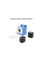 Prio Global Travel Adapter 25W USB-C & 18W USB-A Ports, Black - Image 4