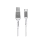 Prio USB-A to USB-C Cable, 3A, 2m, White