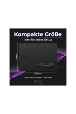 Bezvadu telefonu lādētājs ar vadu, 15W - pelītes paliktnis - Image 4